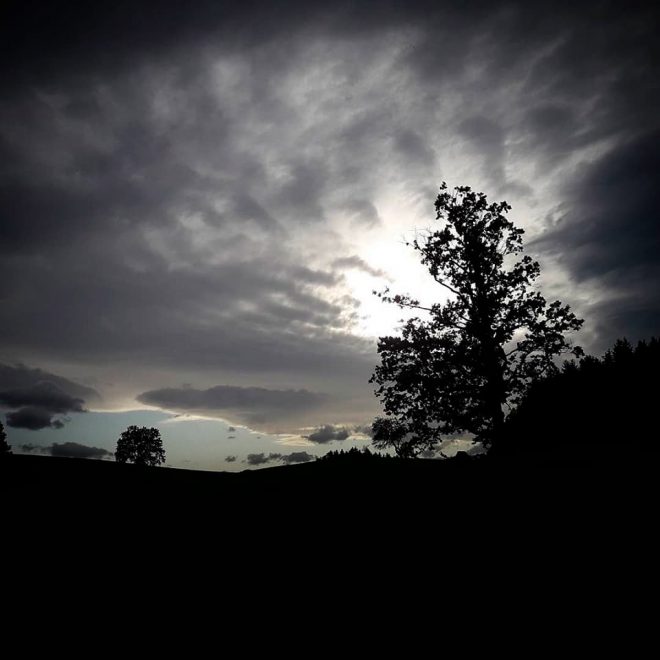 Abendstimmung im Herbst