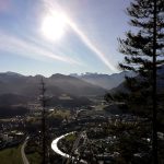 Blick auf Bad Ischl und das umliegende Gebirge